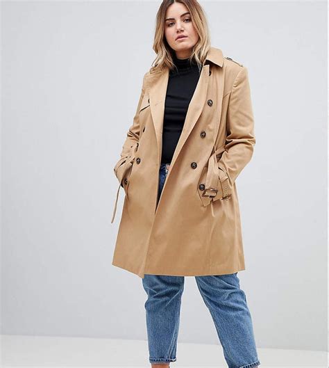 burberry trench coat asos|long cropped trench coat.